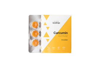 КАРАМЕЛЬ ЛЕДЕНЦОВАЯ HEALTHBERRY ECODROPS CURCUMIN, 30 ШТ - HEALTHBERRY (Растворимые напитки, леденцы) - greenwaygoods.ru